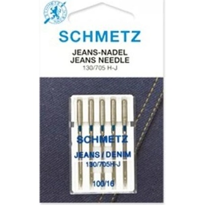 Schmetz Jehly na džínsovinu 130/705 H-J VES 100 JEANS/DENIM – Sleviste.cz