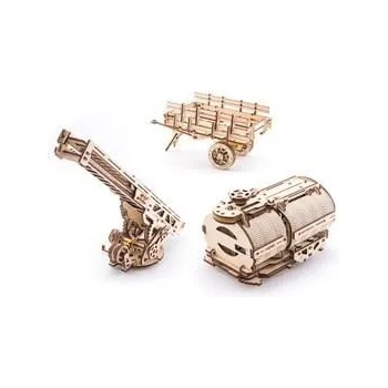 Image 1 of UGears - Дървен пъзел с механизъм - Добавки за UGM 11 (70018)