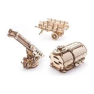 UGears - Дървен пъзел с механизъм - Добавки за UGM 11 (70018)