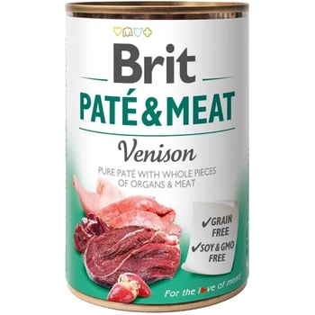 Brit Paté & Meat Venison 24x400 g