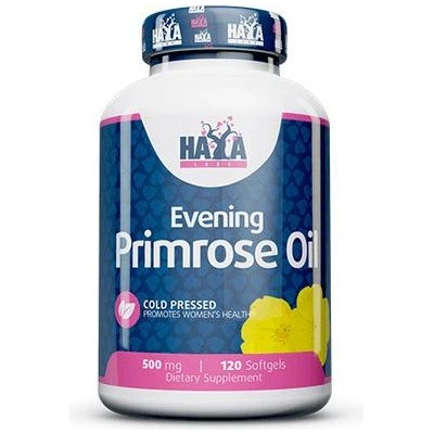 Haya LabsEvening Primrose Oil Cold Pressed 500 mg 120 kapsúl