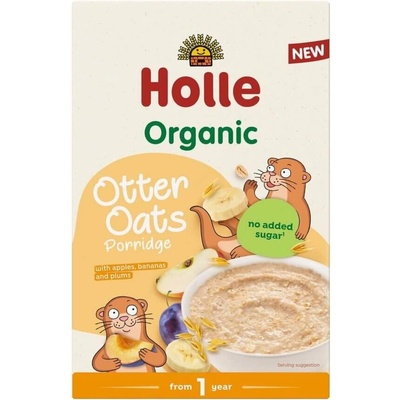 HOLLE Bio Otter oats kaše s jablkem banánem a švestkou 200 g