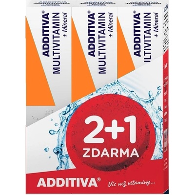 Additiva sada MM 2+1 pomer.šum. 3 x 20 tabliet
