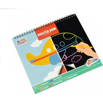 Grafix Škrabací blok Doprava