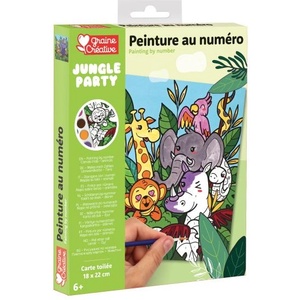 GRAINE CREATIVE Graine creative Рисуване по номера животни ЗОО (750263)