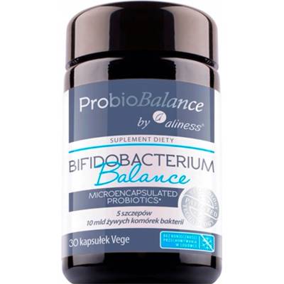 Aliness probiobalance bifidobacterium balance 10 miliárd probiotických 30 vegetariánskych kapsúl