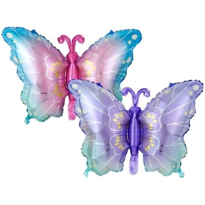 IMPAP Fóliový balónek motýl 79 x 52,5 cm 24361