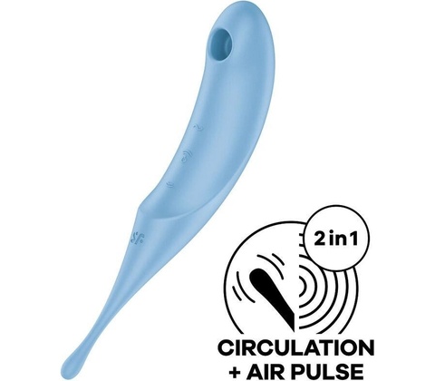 Satisfyer Twirling Pro modrý