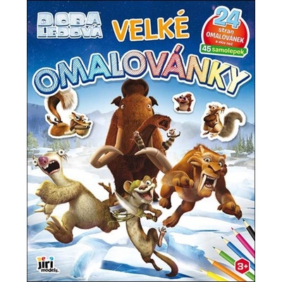 Jiri Models Veľké omaľovánky Doba ľadová