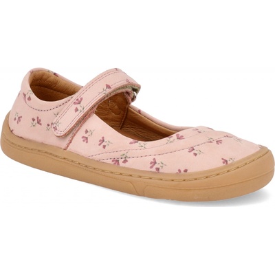 Froddo dievčenské barefoot balerínky MARY J Flowers G3140184-8 kvety