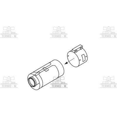 PROTHERM Revízny otvor Ø 80/125 mm - 0,25 m T25KR 0020267686