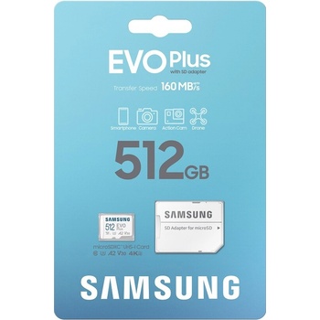 Samsung micro SDXC 512 GB MB-MC512SA/EU