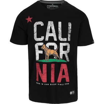 PitBull West Coast pánské triko California černé