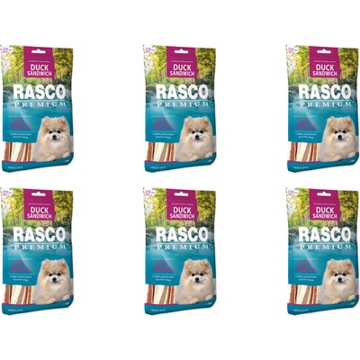 Rasco Pochoutka Premium kachna s treskou sendvič 6 x 80 g
