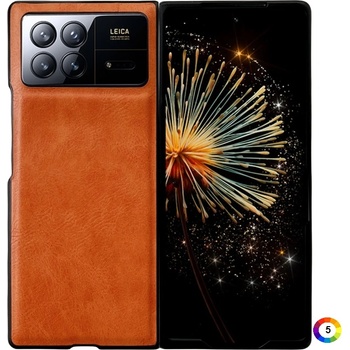 Xiaomi Mix Fold 3 Crazy Horse Удароустойчив Кожен Калъф и Протектор