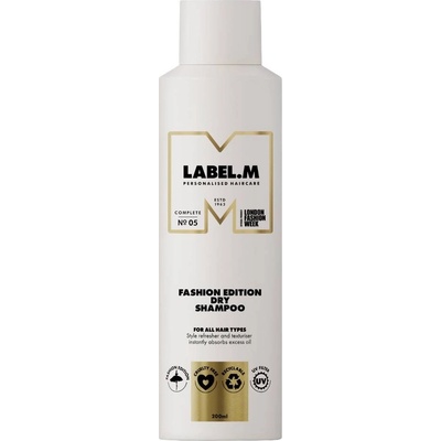 label.m Fashion Edition Сух шампоан за коса, 200 ml