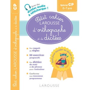Petit cahier LAROUSSE d'orthographe et de dictées CP | André Vulin (ISBN: 9782036002630)