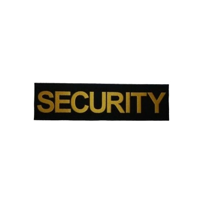 Nášivka SECURITY 35 cm - bez suchého zipu