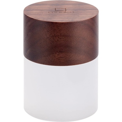 Gingko Тъмнокафява настолна лампа със стъклен абажур (височина 10, 5 cm) Lemelia - Gingko (G027WT)