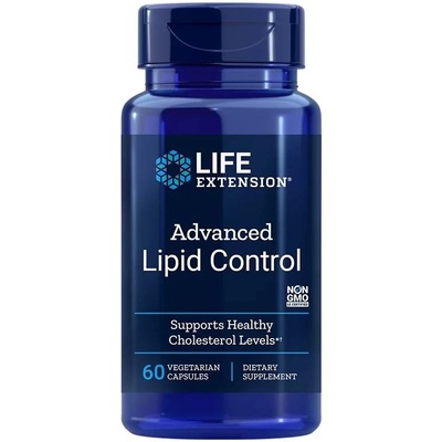 Life Extension Advanced Lipid Control, 60 веге капсули, Life Extension