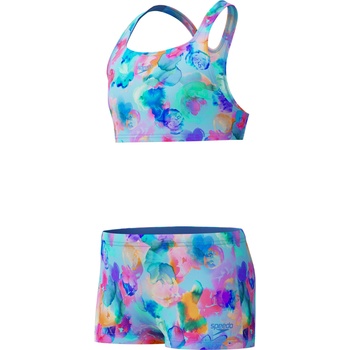 Speedo Print racerback 2pc 12y