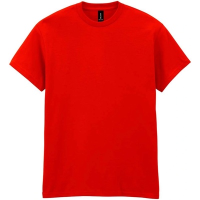 Gildan tričko Heavy cotton červená