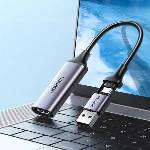 UGREEN CM489 40189 HDMI-Adapter (weiblich) - USB-A / USB-C (männlich) - Grau