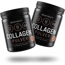 WoldoHealth Kolagen proteinový prášek 100% hovězí kolagen z pastvy 2x 500 g