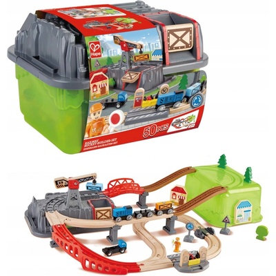 Hape Vláčkodráha s hracím boxem