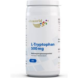 vitaworld Проблеми със съня - Л-Триптофан, 500 mg x 60 таблетки (09424836 VW)