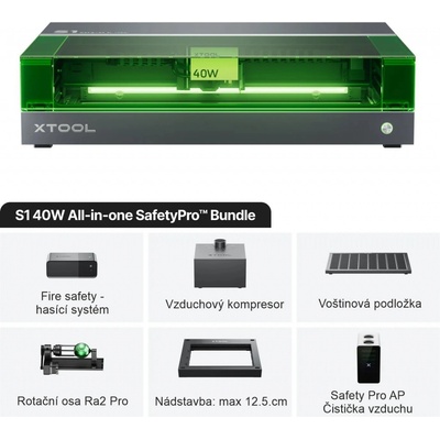xTool S1 40W – Sleviste.cz