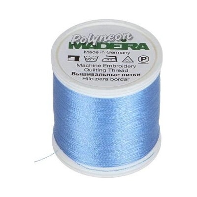 Vyšívací nitě PES Madeira Polyneon (400m) barva 1628 oxford blue