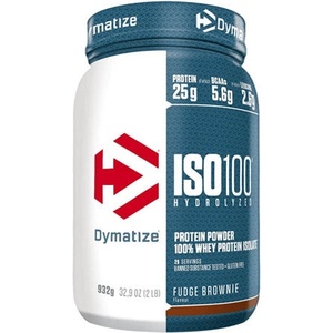 Dymatize Iso 100 - хидролизиран изолат - Гурме ванилия / 932 г