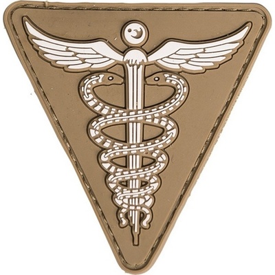 3D nášivka Medical - písková, Mil-Tec