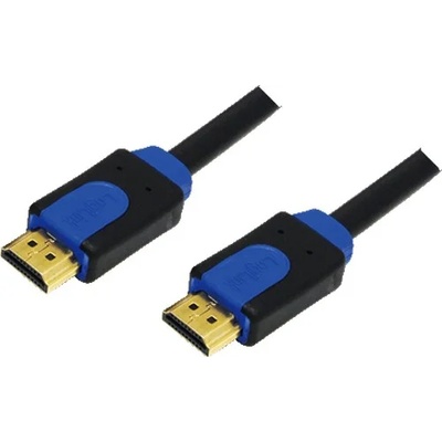 LogiLink Високоскоростен HDMI кабел с Ethernet LogiLink CHB1102, 2m, (T/T), Поддържа 3D TV и 4K UHD резолюции (CHB1102)