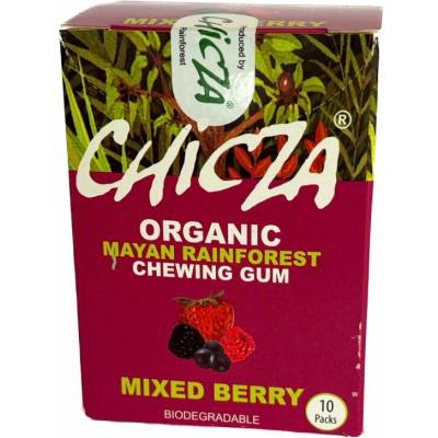 Chicza Consorcio Chiclero Žvýkačky Berry mix Bio 10x 30 g