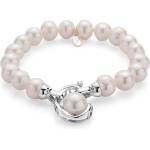 Swan Гривна със сладководни бели перли G Swan