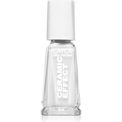 Layla Cosmetics Ceramic Effect lak na nechty odtieň N.36 Pure White 10 ml
