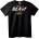 NOONEBRAND Тениска Аз Съм Звярът - M, Black