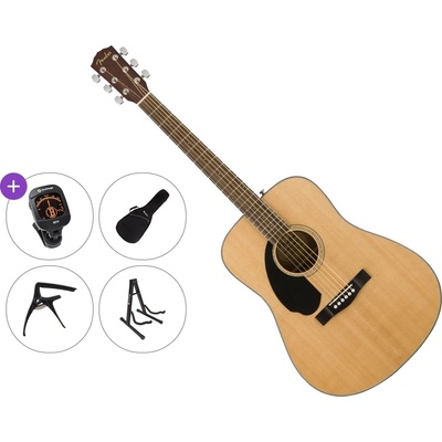 Fender CD-60S WN LH Premium SET Natural Акустична китара