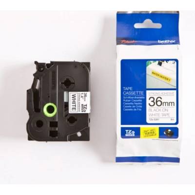 Brother Консуматив Brother TZe-S261 Tape, Black on White, Adhesive, 36mm, 8m (TZES261)