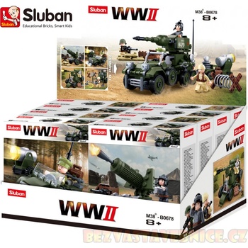 Sluban B0678 4into1 Display 4druhy / 8ks