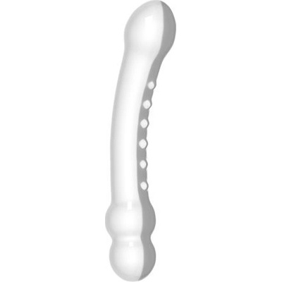 LoveToy Dildo LoveToy GLASS ROMANCE 7.3" čiré
