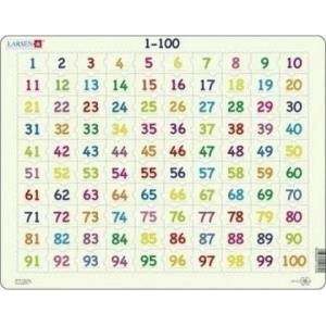 TACTIC Ukladanka We count up to 100 Maxi