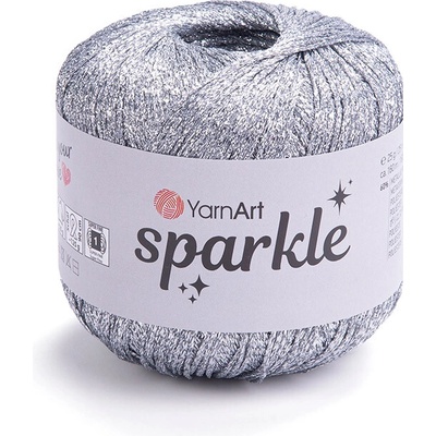 Yarn Art Sparkle 1300 světle stříbrná