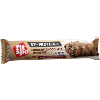 FIT SPO Crunchy | Protein Bar [60 грама] Шоколадово брауни
