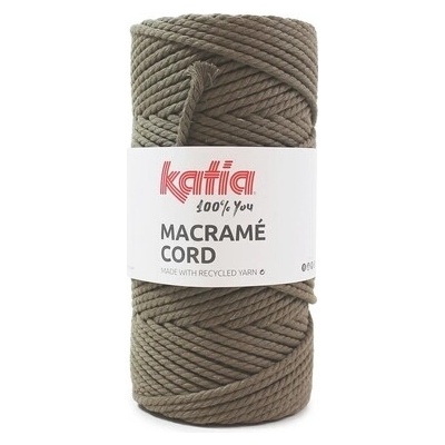MACRAME CORD 4mm Katia Farby MACRAME CORD: 104 srnčia hnedá