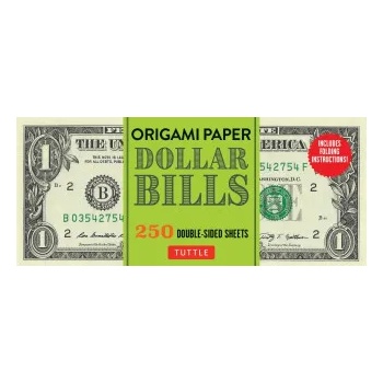 Tuttle Publishing Origami Paper: Dollar Bills | Marc Kirschenbaum