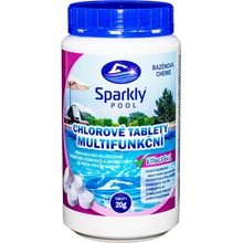 Sparkly POOL Chlorové tablety 6v1 multifunkční 20g 1 kg