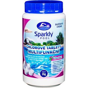 Sparkly POOL Chlorové tablety 6v1 multifunkční 20g 1 kg